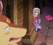 Princess Syalis terrorizing the demon minions